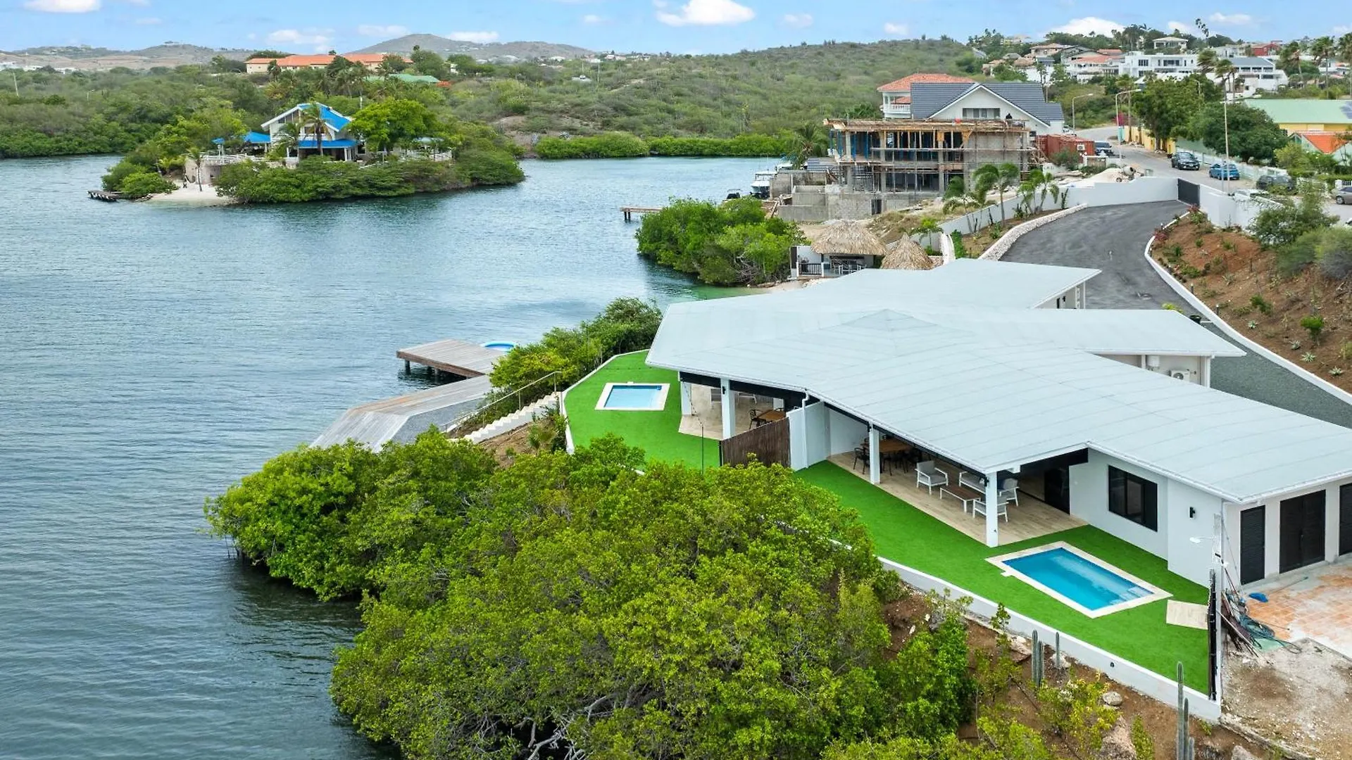 Tatil Evi Dolce Vita Beach, Waterfront Bungalows With Private Beach Willemstad