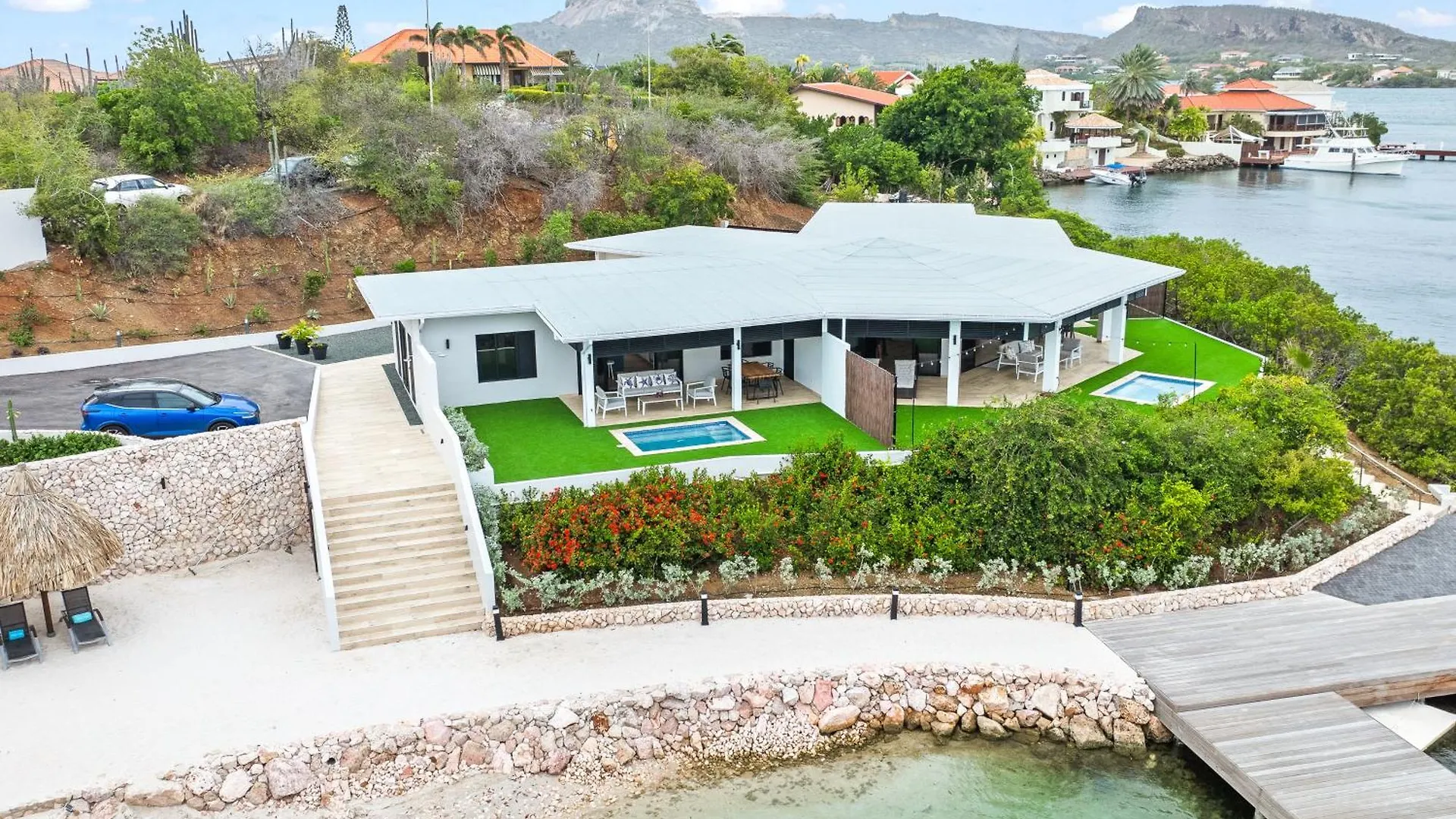 Tatil Evi Dolce Vita Beach, Waterfront Bungalows With Private Beach Willemstad